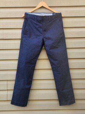Polo Ralph Lauren "The Polo Chino" Pants Mens Dark Blue Size 32/30
